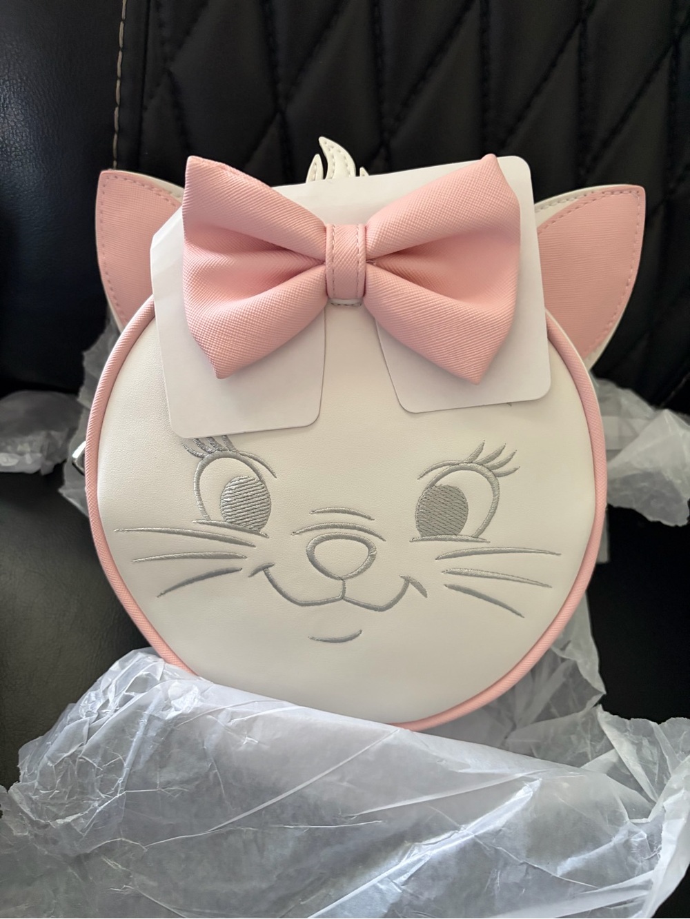 Loungefly Disney The Aristocats Marie Figural Convertible Mini Backpack